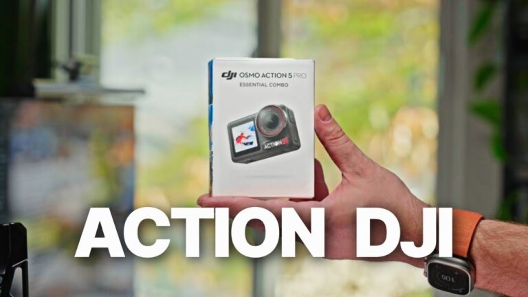DJI Action 5 Pro action camera first look