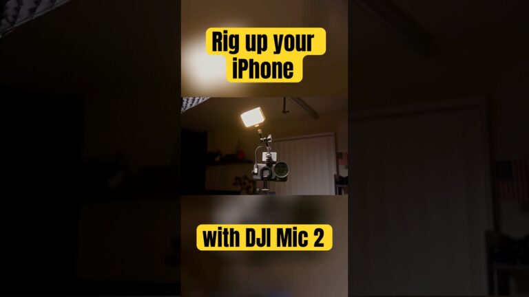 The Ultimate iPhone Filmmaking Rig with the DJI Mic 2