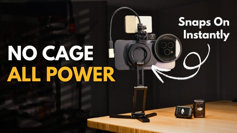 iPhone 16 Pro Max Rig: Magnetic ND Filters and ProRes 4K