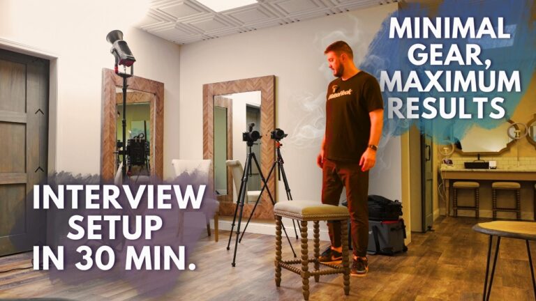 Fast Interview Setup: Film Pro Interviews in 30 Min