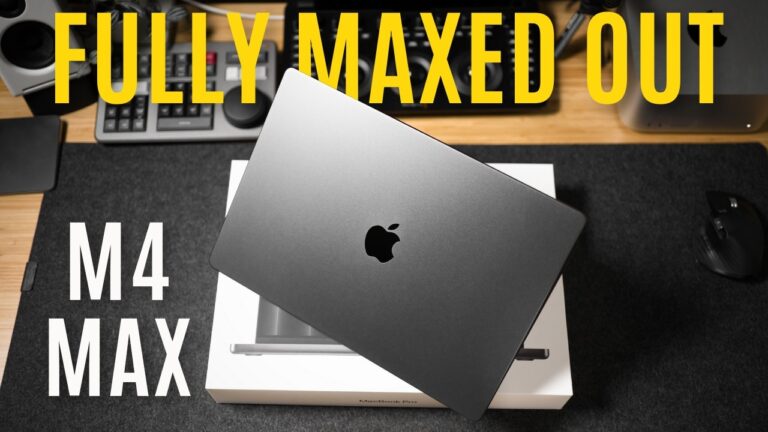 Fully Loaded M4 Max MacBook Pro Unboxing and First Look
