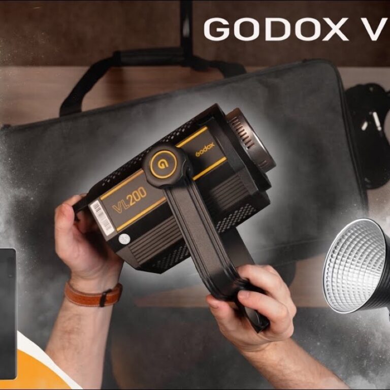 Godox VL200 - frame from my video