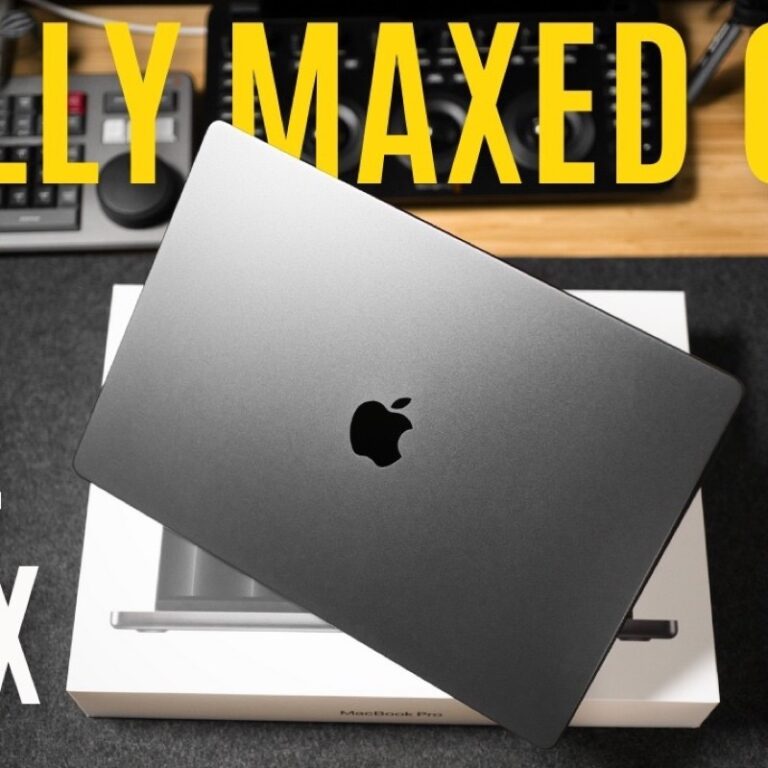 Apple MacBook Pro M4 Max - frame from my video