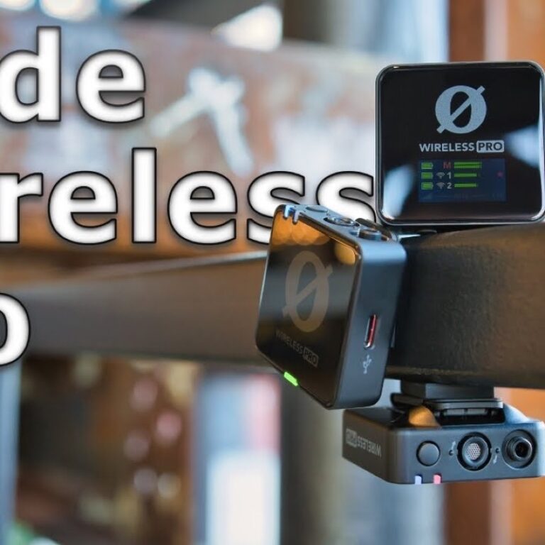 Rode Wireless Pro - frame from my video