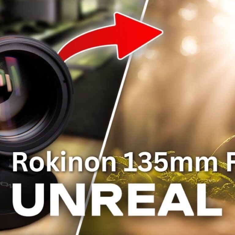 Rokinon 135mm F1.8 AF - frame from my video