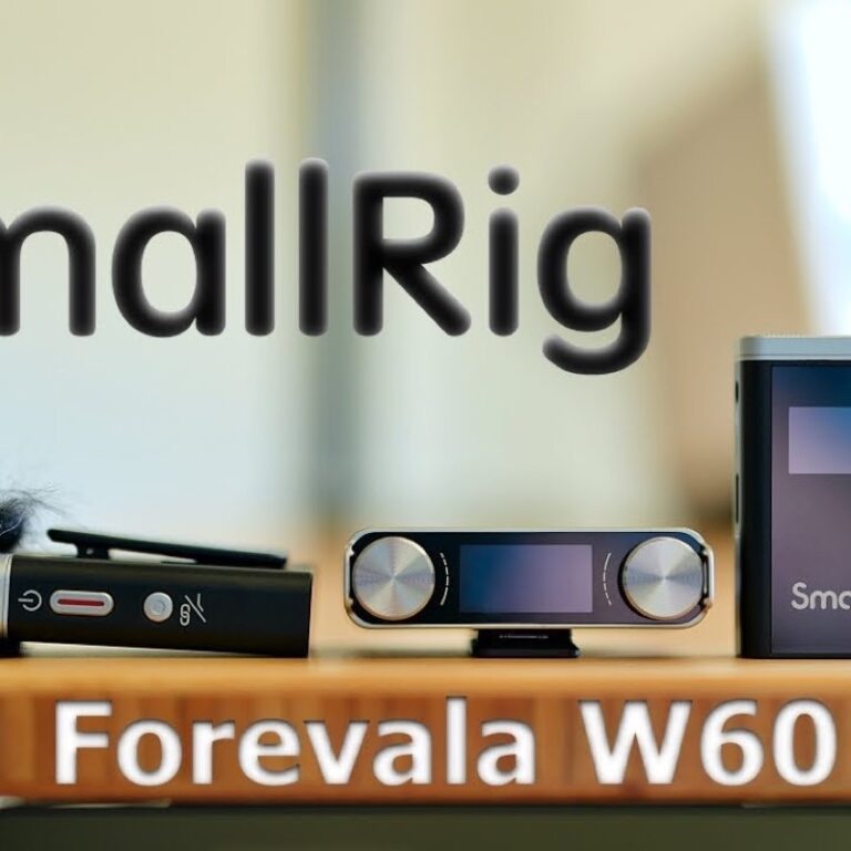 SmallRig Forevala W60 - frame from my video